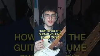 Guitar volume sweep trick #guitar #guitarist #guitarplayer #guitartalk #guitartips #guitartechnique