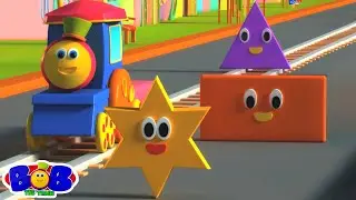 Боб Поезд Изучение фигур и более Детские стишки коллекция от Kids Tv