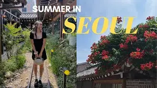 SEOUL VLOG | cafe hopping, shopping local brands, bukchon hanok village and more 🌷