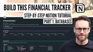 A Financial Notion: My Financial Tracker Build | Step-by Step Notion Tutorial