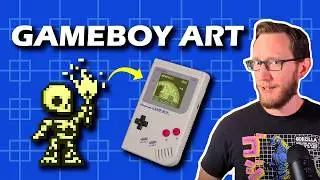 How I made a Dungeon Scene in Pixel Art! (Gameboy Style)