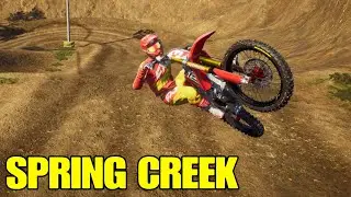 Mx vs Atv legends - Spring Creek on a Honda 450