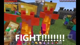 Minecraft fitness run 1 (Earth, Stone, Nether, Water, and Death)