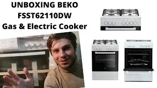 Unboxing & First Impressions Beko FSST62110DW / FSE52120DWO / FSGT62110GWO Gas Cooker/ Electric Oven