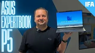 ASUS'dan Yapay Zekalı Kurumsal Laptop!  | ASUS ExpertBook P5 (P5405) AI PC #IFA2024