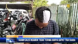 Suami Caleg Ngamuk! Kepala Ketua RT Bocor, Petugas KPPS Patah Tangan