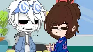 Dance!//Meme Undertale/Gacha club Sans and Frisk 💃🕺