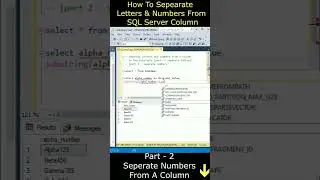 How to Separate Numbers and Text from Column part1