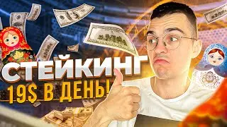 Стейкинг 19$ в день! Staking USDT под 50% годовых!