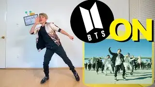 BTS ON Coreografía Tutorial en Español | Paso a Paso FÁCIL | JuanFe