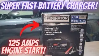 Best fast charger for car battery w/ 125 amps engine start (MOTOMASTER ELIMINATOR)