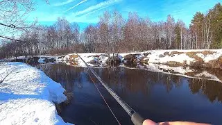 ПРИШЛИ СЮДА ПЕРВЫМИ и РЫБАЛКА ПОШЛА! Ловля щуки весной на спиннинг! Рыбалка в марте 2023!