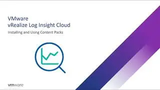 vRealize Log Insight Cloud - Installing Content Packs