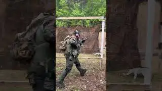 Hitting the #Shoothouse at HRCC Sampler with @TacticalResponseCamden #cqb #livefire