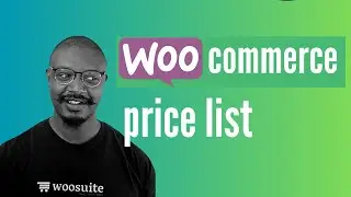 How to create a WooCommerce Price List