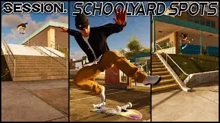 3 Favorite Skate Spots In The Schoolyard DLC | Session