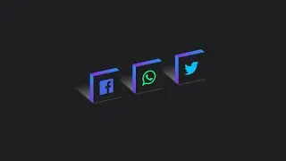 How to Create Isometric Icons with Hover Effects | HTML & CSS