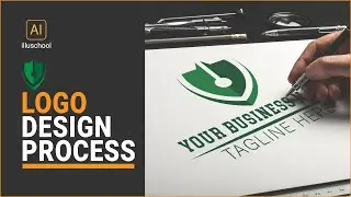 Logo Design Tutorial || Construction logo || Minimal logo design|| illustrator Tutorial 🔥