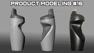 Creating Stunning Hard Surface Product: Guide 3D Bottle Modeling  #3dsmax2024 #boolean #hardsurface