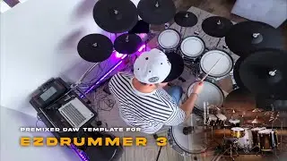 Get Custom Multi-Out DAW Template for Toontrack EZdrummer 3