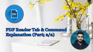 PDF Reader Tab & Command Explanation (Part; 2/2)