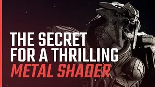 The SECRET For Making a THRILLING Metal SHADER with MAYA & ARNOLD