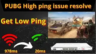 PUBG High Ping Issue Resolve in Mikrotik | How to Resolve PUBG High Ping Issue in Mikrotik | iT info