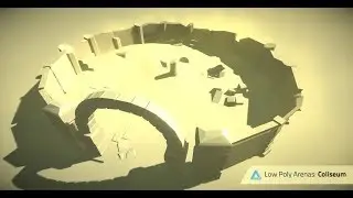 Low Poly Arenas – Coliseum (Unity Asset Store)