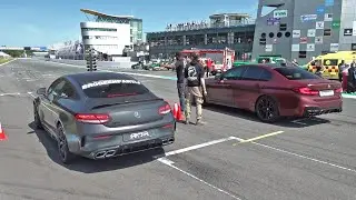 1300HP GAD Motors Mercedes-AMG C63S 4Matic+ vs 800HP BMW M5 F90 Competition