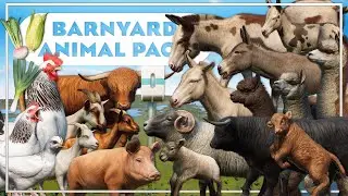 🐔 ALL NEW MORPHS, ANIMALS, SCENERY AND FEATURES!! | Planet Zoo Barnyard Animal Pack & Update 1.17