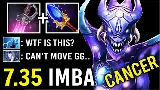 Most Cancerous Mid Hero in Dota 2 is Back! Khanda + Scepter + OC Bane No Escape Annoying Grip Dota 2