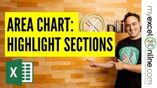 Excel Graphs and Charts Tutorial - Area Chart in Excel