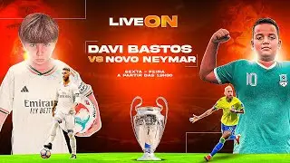 AO VIVO - DAVI BASTOS X NOVO NEYMAR - O MENOR X1 DA INTERNET!