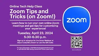 Zoom Tips and Tricks