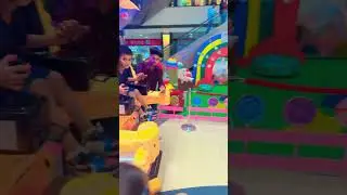 Transformers riding kid