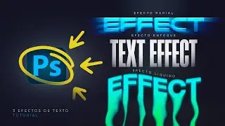 💥 TEXTOS INCREÍBLES en Photoshop Fácil y Rápido | Tutorial Textos