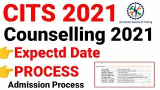 NSTI Counselling Process | Counselling Expected Date 2021 | Admission Process | CITS Cut Off 2021