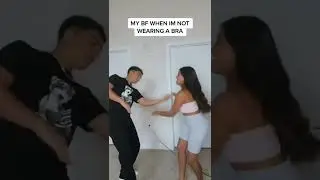 MY STEP BRO WHEN IM NOT WEARING A BRA 