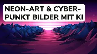 NeonArt und Cyberpunk Bilder mit KI generieren 😱 - Leonardo.AI #4