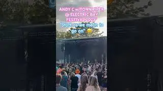 Andy C w/Tonn Piper @ Electric Bay Festival 2023 #dnb #festival #electricbayfestival #torquay #AndyC