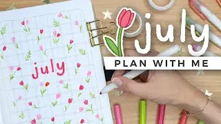 PLAN WITH ME | July 2022 Bullet Journal Setup