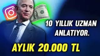Aylık 20.000 TL Kazanıyorum! İnstagramdan Para Kazanma( Detaylı Video )