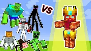 Midas Vs. Mutant Monsters in Minecraft