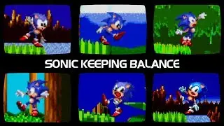 Sonic Keeping Balance Comparison