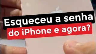 O que fazer quando não lembro a senha do meu iPhone ? Siga os Passos