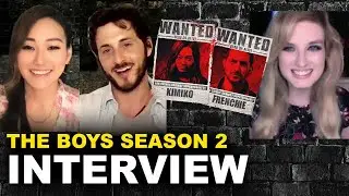 The Boys Season 2 INTERVIEW - Karen Fukuhara & Tomer Capon