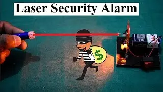 Laser Security Alarm Project, New Science Project, Inspire Award Project #science #technology
