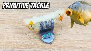 Primitive fishing. Homemade carp tackle. DIY