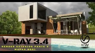 V-Ray 3.4 - Iluminación  de exteriores 4 - Mapas HDRI