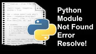 Python ModuleNotFoundError Resolve | How to Install Python Package | Python Basics